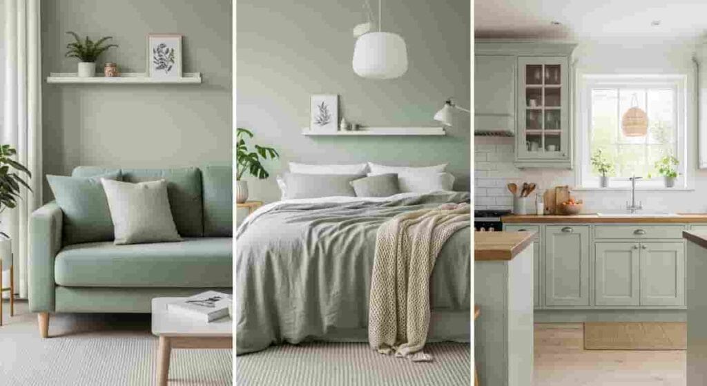 Incorporating Sage Green in Different Rooms