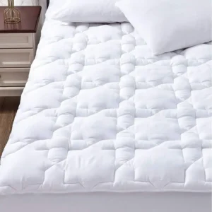 King Mattress Pad Cotton Mattress Topper King Size up 821 Thick Mattresses, 450GSM Quilted Fitted Breathable amp Soft Mattress