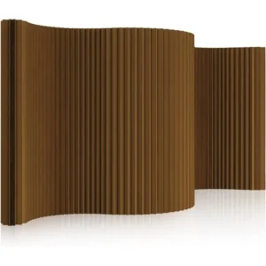 Paper Room Divider, Portable Folding Divider for Office, Studio, Dorm & Retail Spaces, Indoor Folding Portable Partition Screen